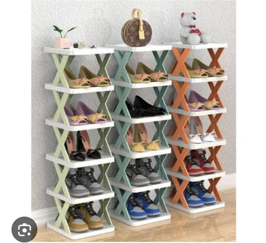 Organizador de Zapatos de 7 Niveles – Diseño Compacto y Elegante